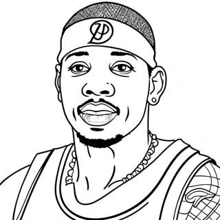 Allen Iverson Ausmalbild 45983-38302