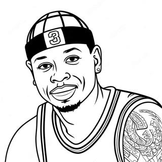 Allen Iverson Ausmalbild 45983-38303