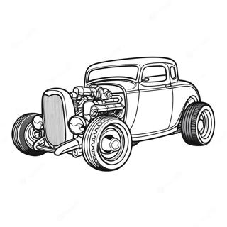 Ausmalbild Hot Rod 4601-3698