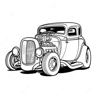 Ausmalbild Hot Rod 4601-3700