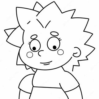 Ausmalbild Von Maggie Simpson 46083-38402