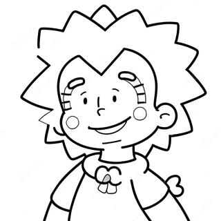 Ausmalbild Von Maggie Simpson 46083-38403