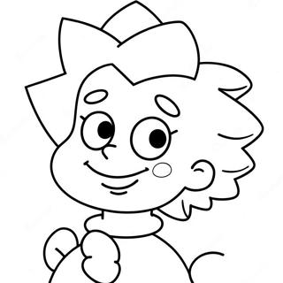 Ausmalbild Von Maggie Simpson 46083-38404