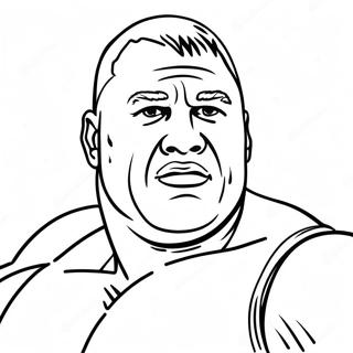 Brock Lesnar Ausmalbild 46163-38470