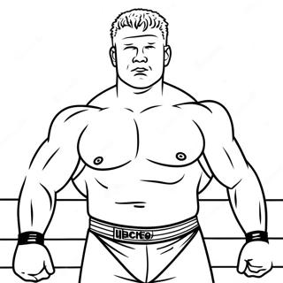 Brock Lesnar Ausmalbild 46163-38472