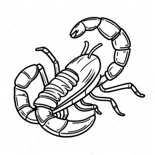 Ausmalbild Scorpion In Aktion 4622-3717