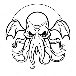 Cthulhu Mythos Ausmalbild 46303-38562