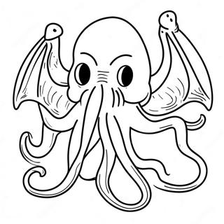 Cthulhu Mythos Ausmalbild 46303-38564