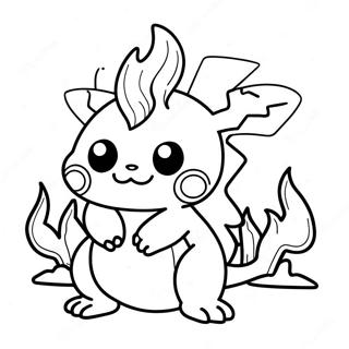 Feuer Pokemon Ausmalbild 46313-38573