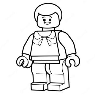 Lustige Lego Minifigur Ausmalbild 46324-38583