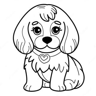 Cavapoo Ausmalbilder