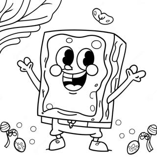 Spongebob Ostern Ausmalbilder