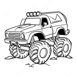 Rampage Monstertruck Ausmalbild 46554-38754