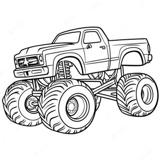 Rampage Monstertruck Ausmalbild 46554-38755