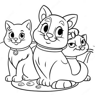 Aristocats Ausmalbild 4661-3748