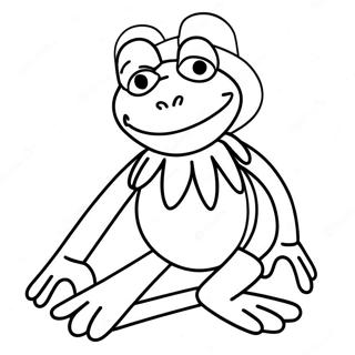 Farbungsseite Fur Kermit Den Frosch 46753-38914