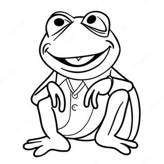 Farbungsseite Fur Kermit Den Frosch 46753-38916