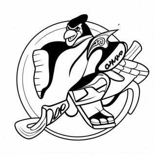 Pittsburgh Pinguine Ausmalbilder