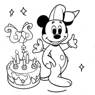 Disney Geburtstag Ausmalbilder