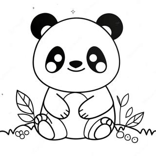 Kawaii Panda Ausmalbild 47473-39490