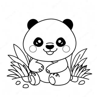 Kawaii Panda Ausmalbild 47473-39492