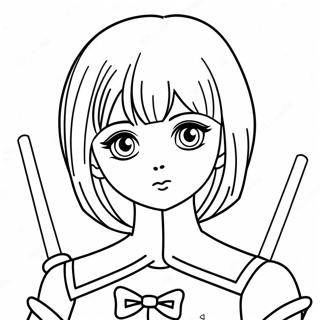 Sailor Saturn Ausmalbilder