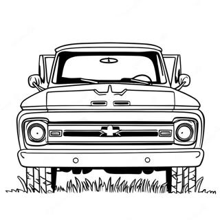 Chevy C10 Ausmalbilder