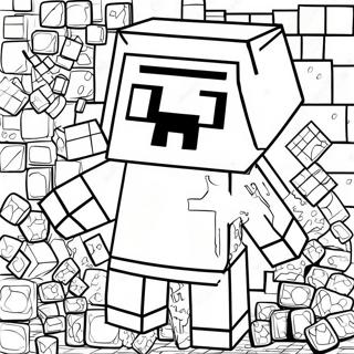 Minecraft Mathematik Ausmalbild 47954-39862