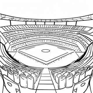 Aufregendes Fussballstadion Bei Nacht Ausmalbild 48065-39975