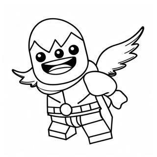 Lego Robin Ausmalbilder