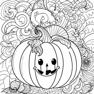 Halloween Zentangle Ausmalbilder