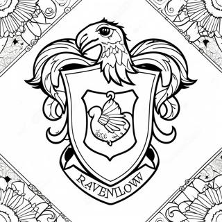 Ravenclaw Wappen Ausmalbild 48304-40138