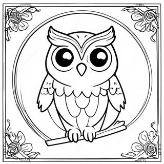 Weise Ravenclaw Eule Ausmalbild 48305-40151