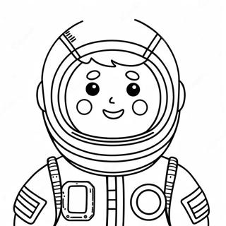 Wenn Ich Gross Bin Astronaut Ausmalbild 48325-40163