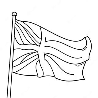 Christliche Flagge Ausmalbild 48364-40184