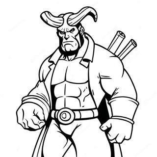 Hellboy Ausmalbilder