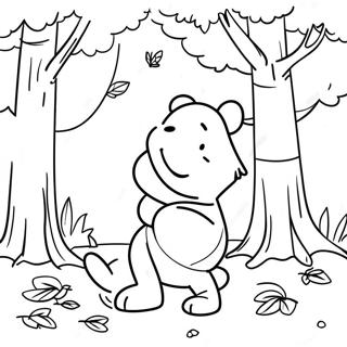 Winnie Puuh Herbst Ausmalbild 48494-40294