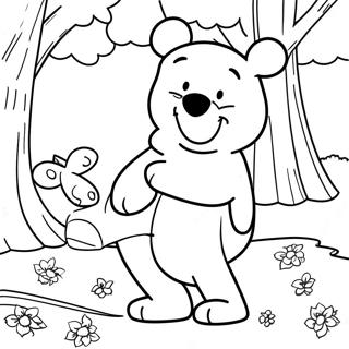 Winnie Puuh Herbst Ausmalbild 48494-40295