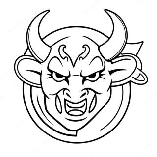 New Jersey Devils Logo Ausmalbild 48564-40346