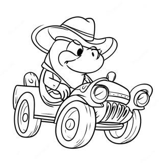 Sheriff Toadster Ausmalbilder