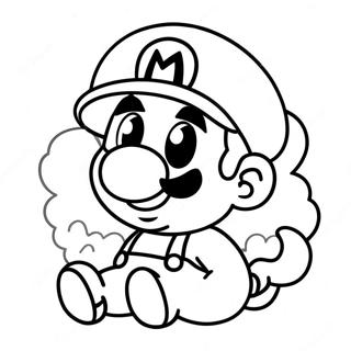 Baby Mario Ausmalbild 48884-40595