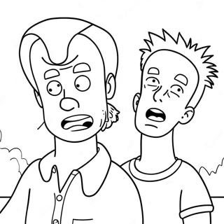 Beavis Und Butthead Ausmalbild 48994-40689