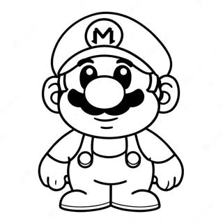 Mario Among Us Ausmalbild 49104-40777