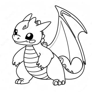 Drachen Pokemon Ausmalbild 49164-40835