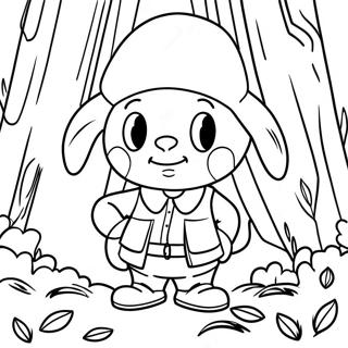 Elmer Fudd Im Wald Ausmalbild 49305-40965