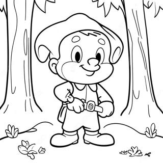 Elmer Fudd Im Wald Ausmalbild 49305-40968