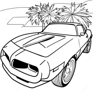 Pontiac Firebird Ausmalbilder