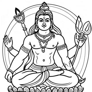 Shiva Ausmalbild 49374-41212