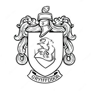 Wappen Des Hauses Gryffindor Ausmalbild 49455-41052