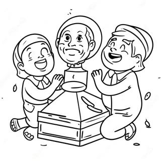 Frohliche Erste Passah Feier Ausmalbild 49535 41328